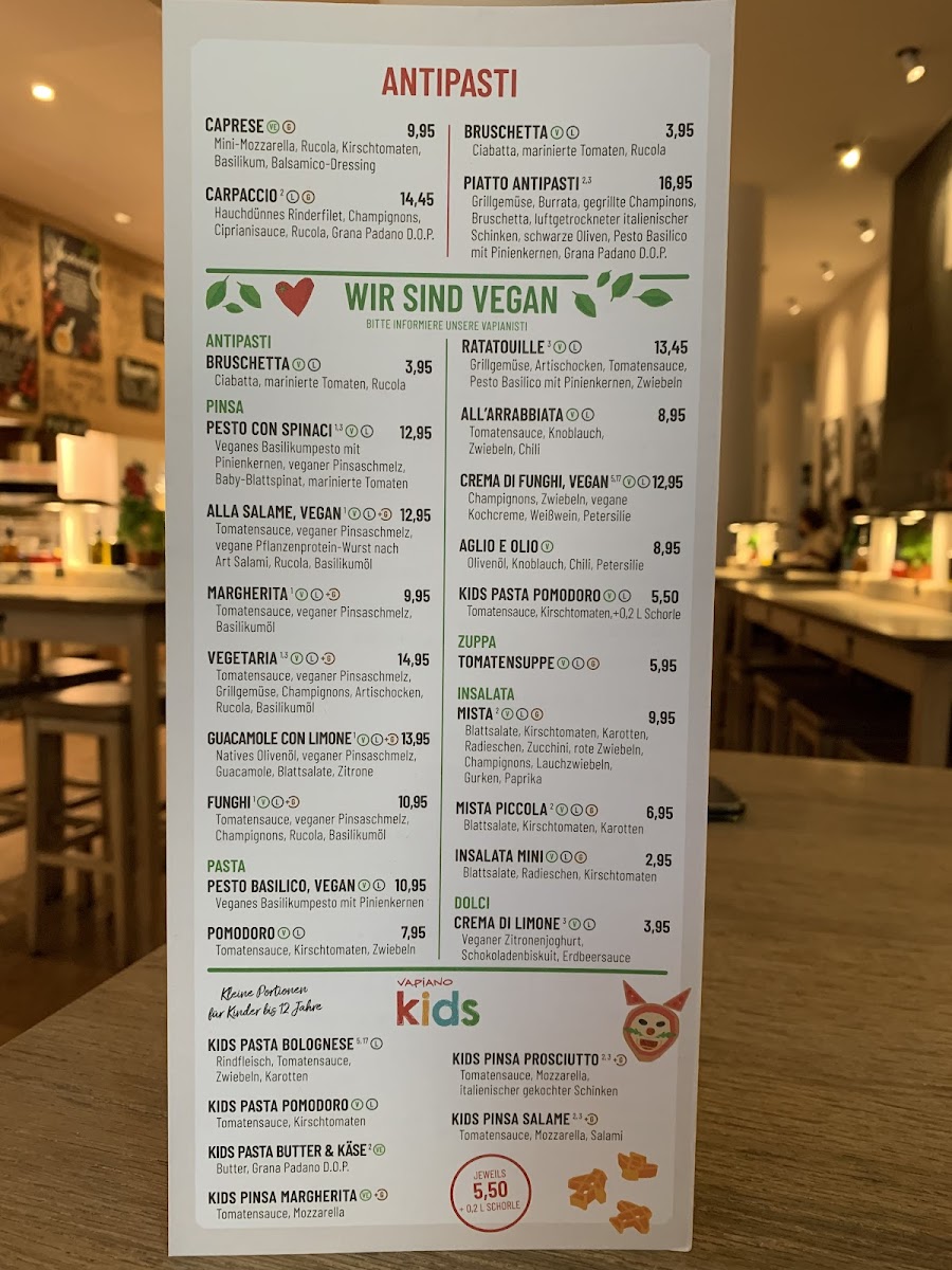 Menu Vapiano-1